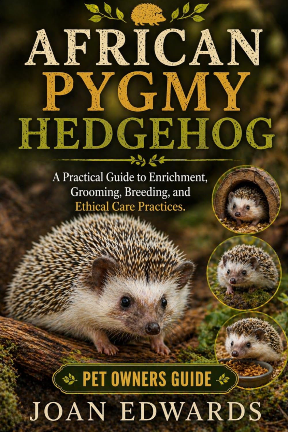 AFRICAN PYGMY HEDGEHOG: A Practical Guide to Enrichment, Grooming, Breeding, and Ethical Care Practices.