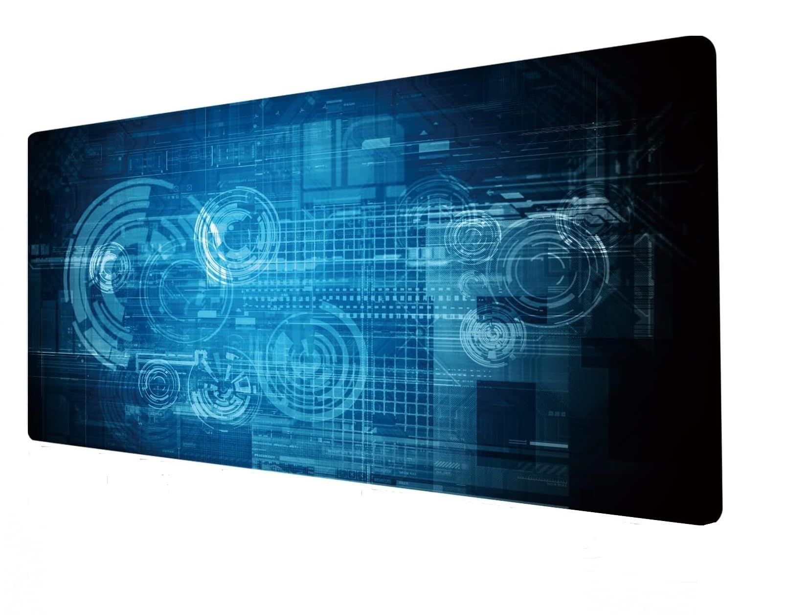 SPIN CART Large Gaming Mouse pad, Long XXL Extended Desk Table Mat Mousepad for Laptop PC Computer (Abstract White) — Amazon image 10