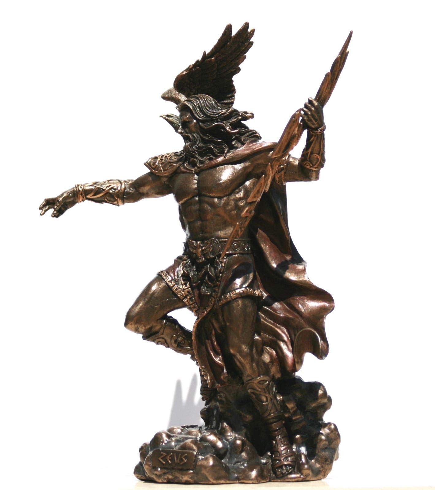 Zeus Jupiter Roi des Dieux Statue romaine grecque Sculpture Marbre moulé - Greek Artworks Zeus Jupiter Roi des Dieux Statue romaine grecque Sculpture Marbre moulé - Greek Artworks