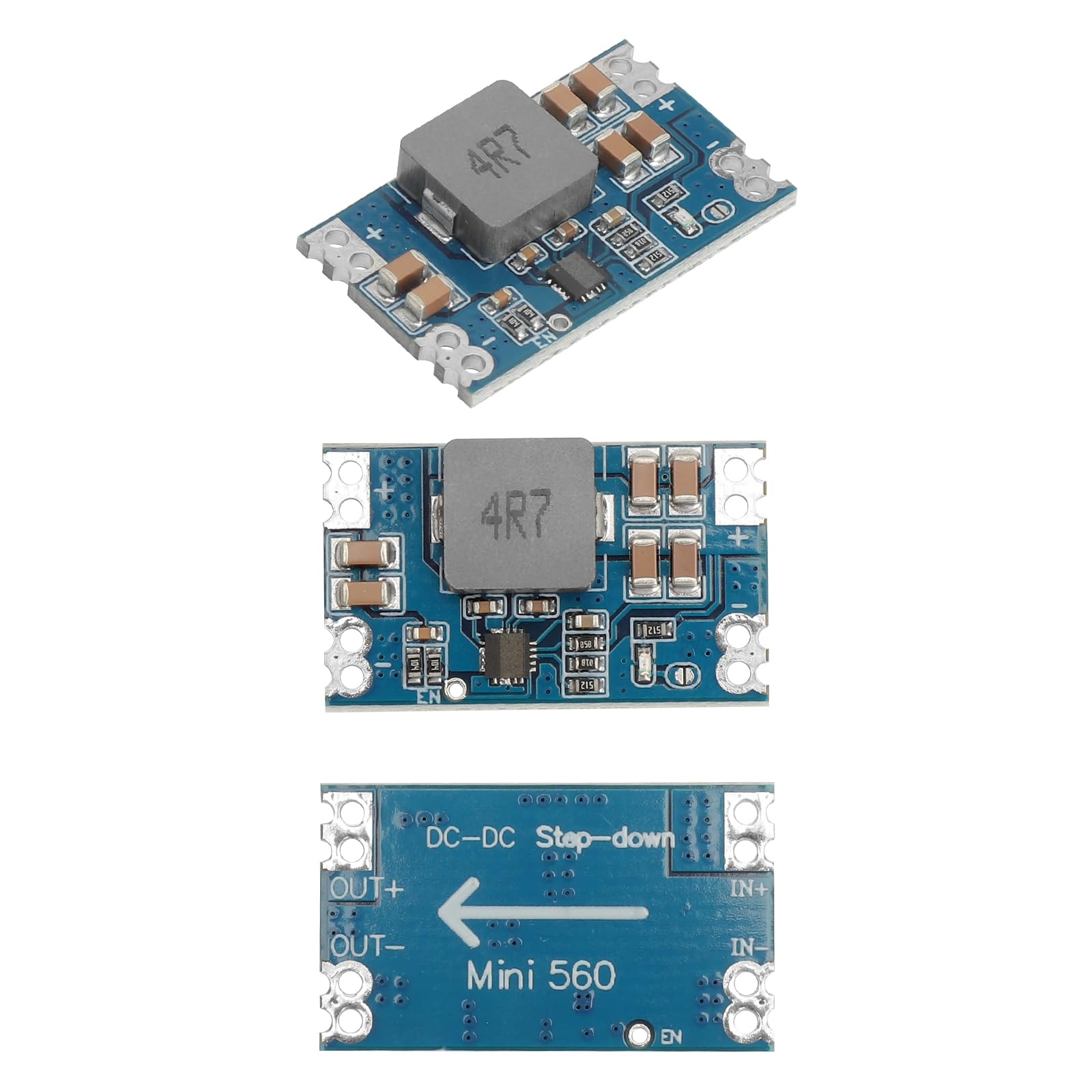 Przekształtnik Buck Przekształtnik Step Down DC DC DC DC Step Down Step Down - Mini560 5V Przetwornica 12V 5V 7-20V na 5V, 5A Moduł Zestaw 5 sztuk do DIY, Arduino i 12V na 5V