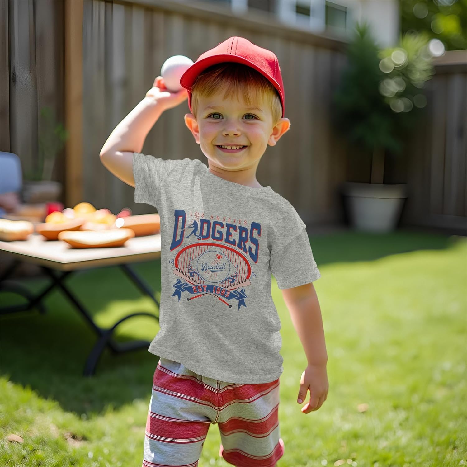 Baseball Shirt for Toddler Boy Girl Games Day T-Shirt Kids Athletic Baseball Outfit Funny Summer Graphic Tee Tops - Image 3