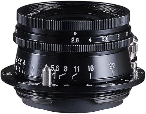 Voigtlander 1.102 in F2.8 Color-Skopar-M, Tipo I, VM (negro)