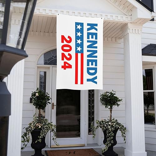 Miniatura 9 de Kennedy - Bandera para el presidente Robert Kennedy 2024, bandera de salvar Estados Unidos 2024, bandera anti Biden, bandera demócrata, bandera de 3