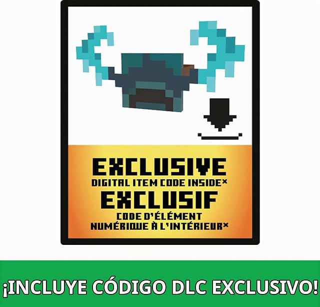 Foto 3 de 6 de Mattel Minecraft Mini Mode El despertar del Warden, Set de juego con 2 mini figuras de acción