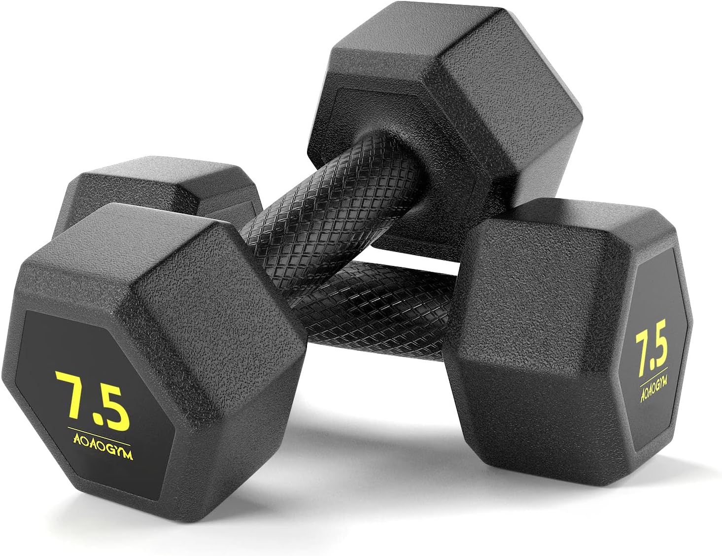 Hex Dumbbells PVC Encase Coating Free Weight Dumbbell Set for Strength Training, Home Gym Fitness and Full Body Workout