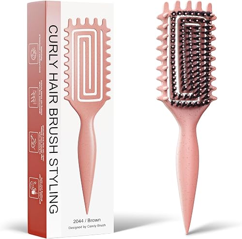 Curly Hair Brush, Curl Brush For Wet & Dry Hair,Curl Defining For Women&Men