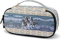 Vista 19 de Black Horse - Funda de viaje con aislamiento para medicamentos diabéticos, bolsa de transporte con bolsa adicional para bolígrafo de insulina