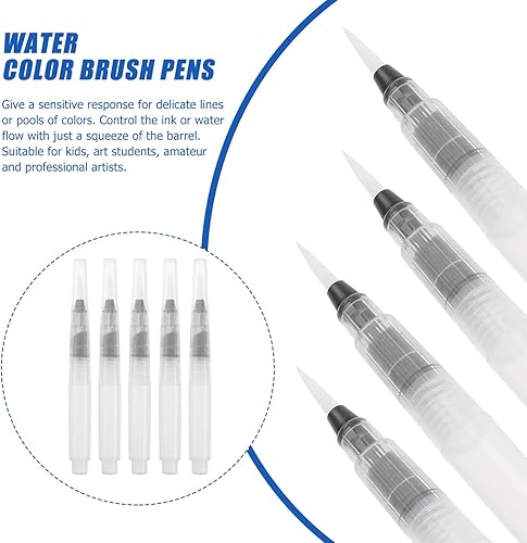 Miniatura 4 de STOBOK Lápices de pincel de pigmento, rotuladores de letras para acuarela, polvo Mm, suministros de color para artistas de dibujo artístico, tinta