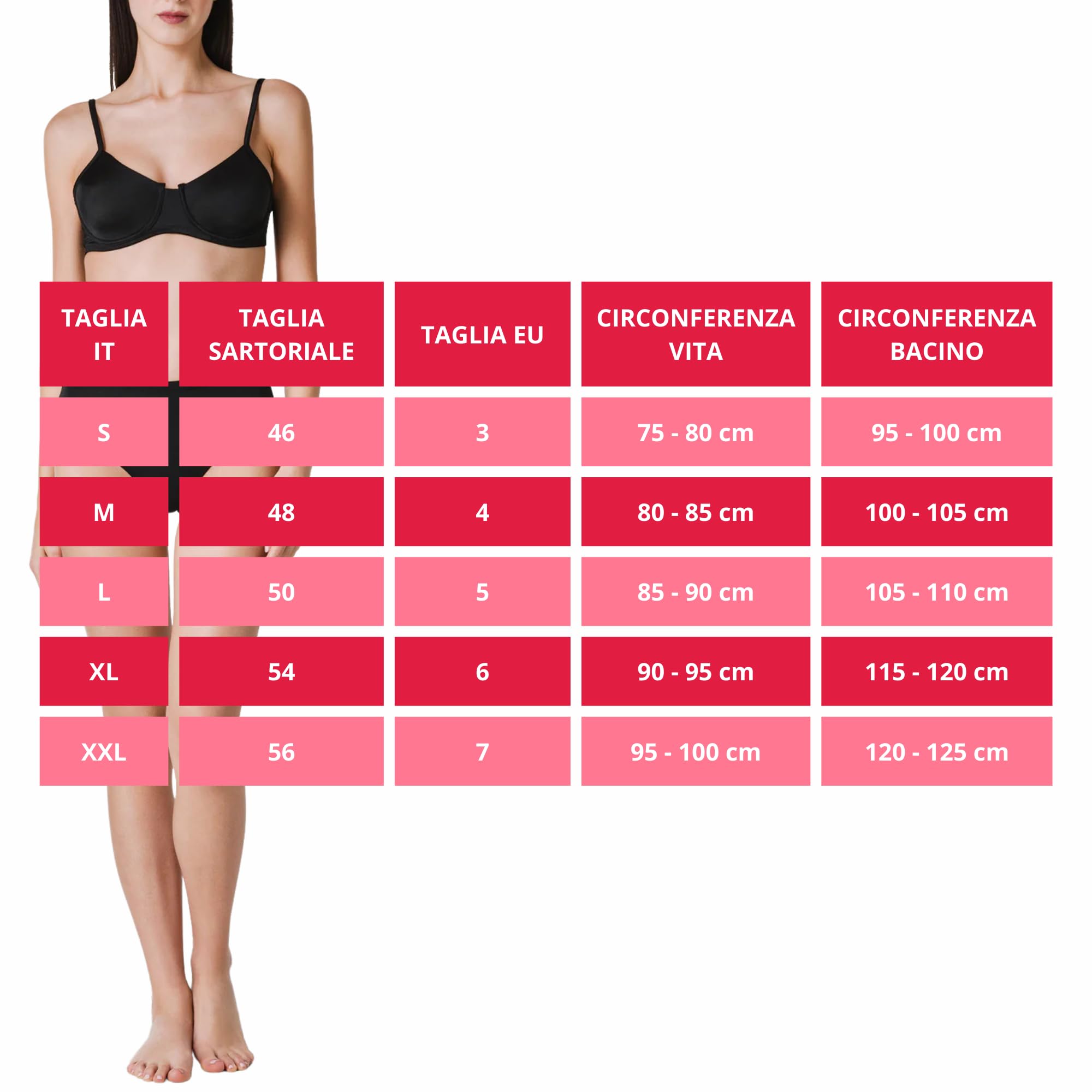 LIABEL Slip Donna in Cotone (Pacco da 6 e 12) Elasticizzato Mutande Midi T25, Certificato Oeko-Tex, Traspirante, Non Lascia segni