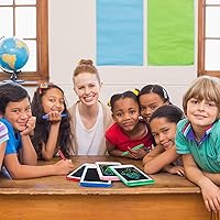 Vista 5 de Zhehao 8 tabletas de escritura LCD de 6.5 pulgadas, tablero de dibujo colorido educativo para niños de 3 a 6 años, regalos de oficina
