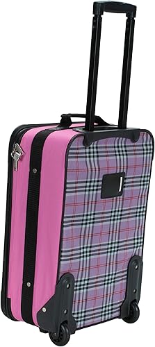 Miniatura 365 de Rockland, juego de equipaje de dos piezas, Carbón), F102