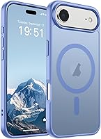 Vista 375 de SUPFINE - Funda magnética para iPhone 13 Pro Max (compatible con MagSafe), (protección contra caídas de grado militar de 10 pies), delgada, Negro