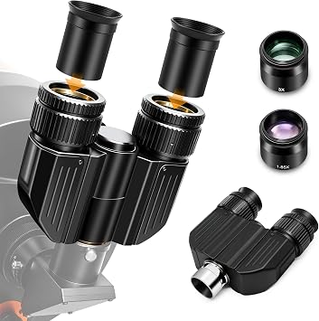 Astromania Stereo Binoviewer Binocular Viewer for 1.25" Telescope Eyepiece