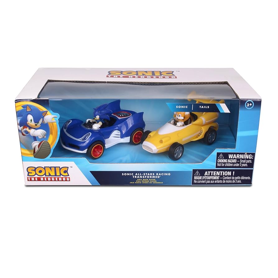 Charisma  Body＆Spots Sonic Amazon.com: NKOK Sonic Transformed All-Stars Racing 2 Pack