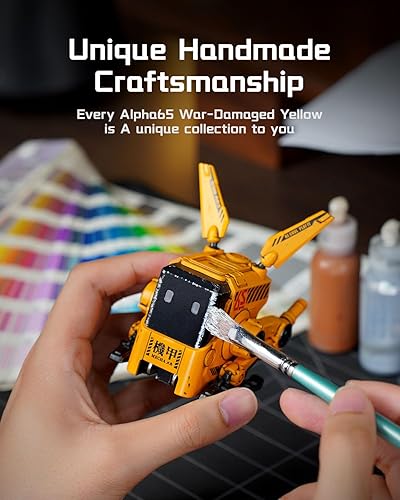 Miniatura 8 de GravaStar Cargador de 65W, Bloque de Cargador GaN Rápido Alpha65 Robot, Adaptador de Energía Rápida de 3 Puertos, Compacto Plegable para Viaje,