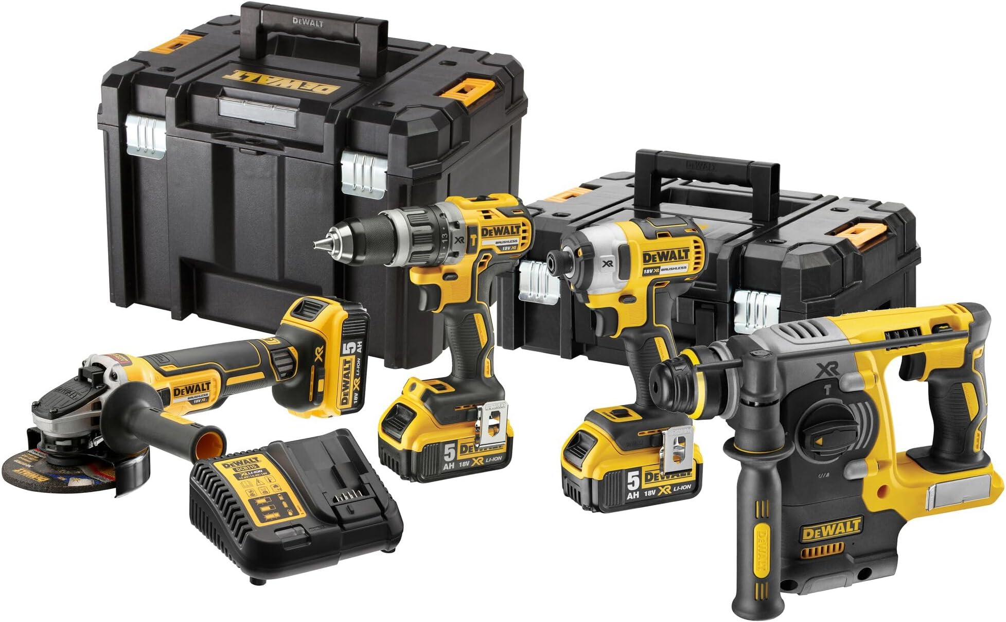 DeWALT DCD709P2T Trapano Avvitatore Compatto XR 18V BRUSHLESS Con - Foto 3
