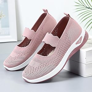 Chaussures Bateau Pour Femme En Tissu - Style Rétro Décontracté, Espadrilles Légères Pour L'été
