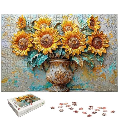 �Ђ܂�� �p�Y�� 1000�s�[�X ��l���� �� �W�O�\�[�p�Y�� �ؐ� Puzzle (75x50cm) ����������t�� �]�g�� ��l���� ��� ���� ��H�|�i Puzzle �z�[���f�R���[�V�����ɍœK�A�����ւ̃M�t�g�A�j���ւ̃M�t�g�AHome Deco