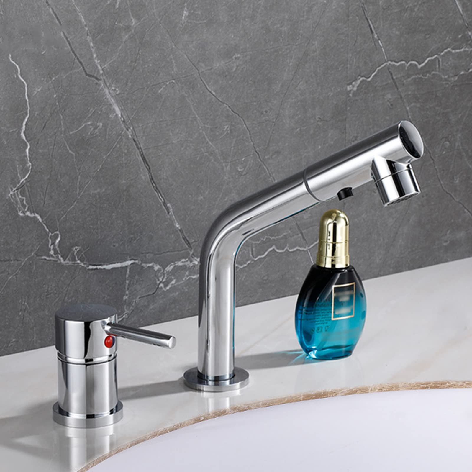 Robinet de cuisine avec douchette extractible pour simplifier le nettoyage de votre évier