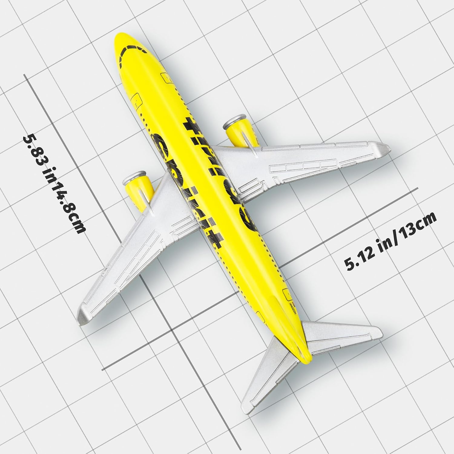 HANGHANG 1/400 Spirit Plastic Airplane Model Suitable for Collections and Display