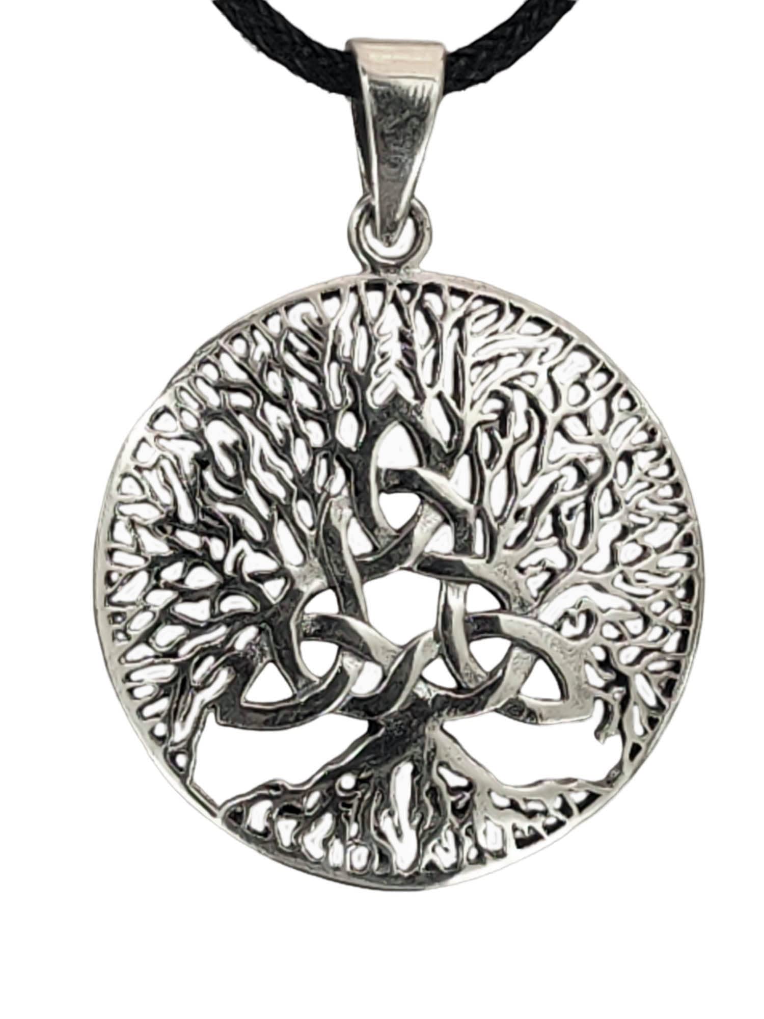 Kiss of Leather Lebensbaum Anhänger aus 925 Sterling Silber Nr. 401