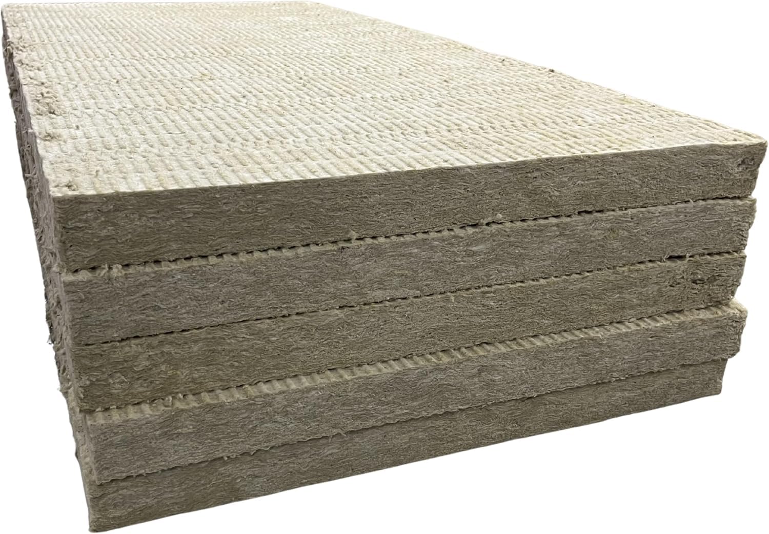 Rockwool, Roxul, Mineral Wool Board, 3" Thick 2' x 4', (5-Pack) 8 lb Density (Outperforms 6 lb) Soundproofing Fire Resistant Insulation Batts