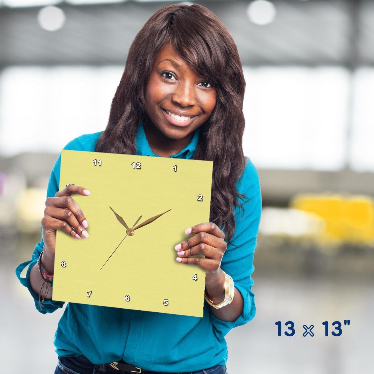 3dRose 13 Wall Clock