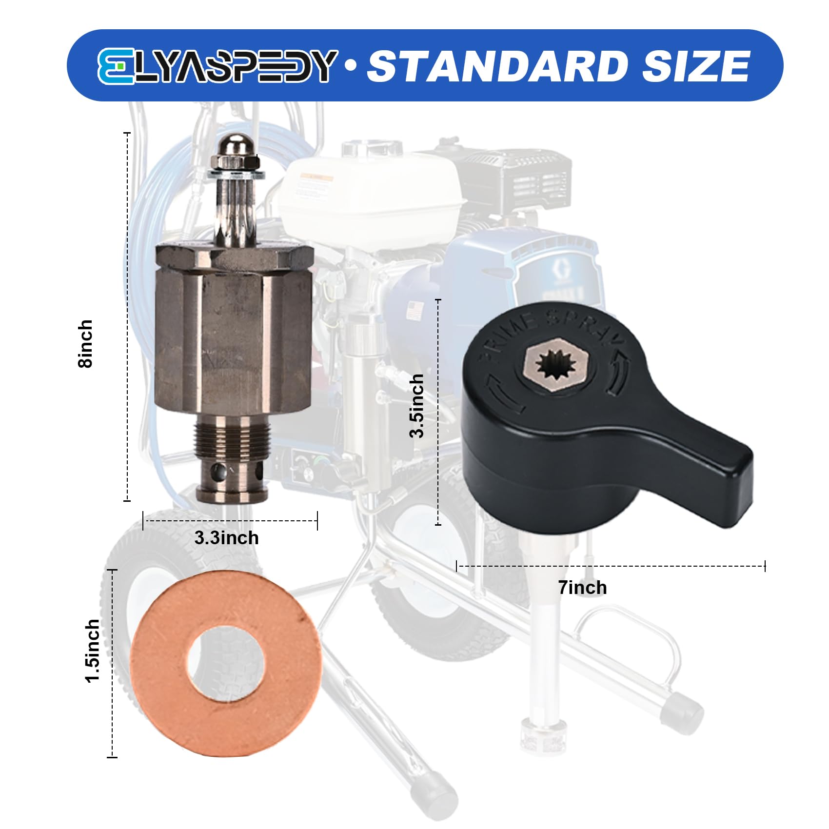 2026 New Upgraded 245103 Prime Spray Valve Kit,Drain Valve