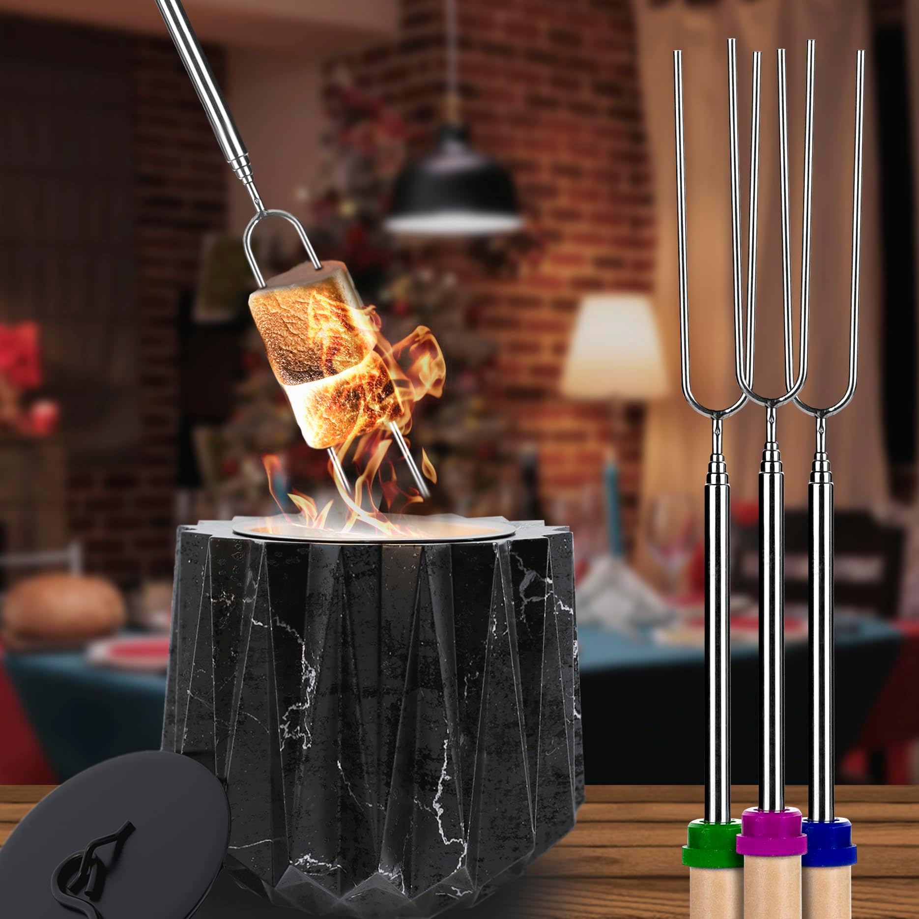 Elf Stove Tabletop fire Pit,Ethanol Fire Pit,Fire Bowl