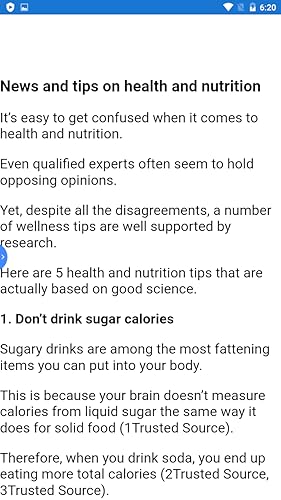 News and tips on health and nutrition