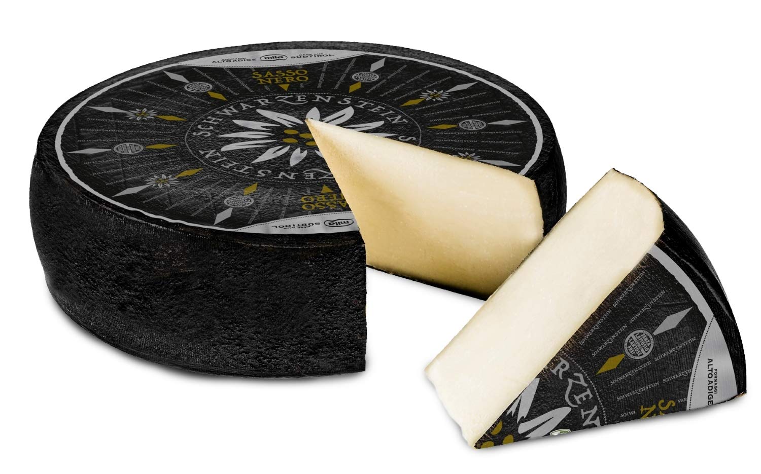 Schwarzenstein Hartkäse Mila ganze Form ca. 9 kg.