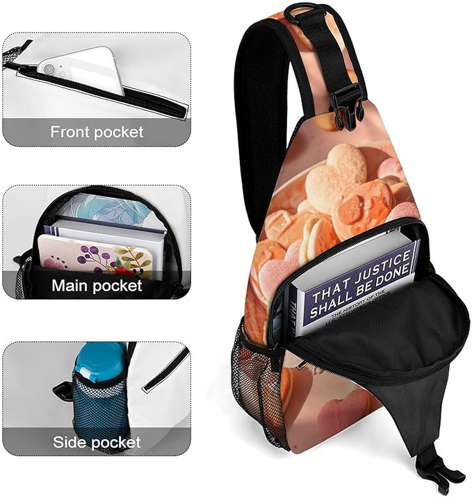 Bolso Bandolera Crossbody WEIHAKO 15x8x4 in Poliéster miniatura 5