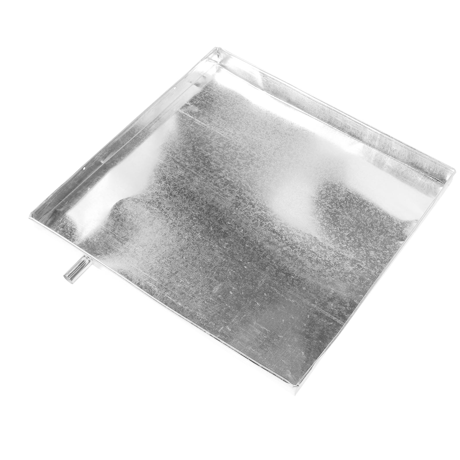 KICHOUSE Bac de Récupération pour Climatisation Fer Galvanisé Plateau de Drainage Fuite Pourités Intérieures et Extérieures Bac à Gouttes Polyvalent pour Usage Intérieur et Extérieur