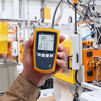 Fluke Networks - 5018508 MS-POE MicroScanner Copper Cable Verifier and PoE tester for RJ-45 Category 5-6A Ethernet Cables, Identifies Supplied Class 0-8 Power from Ethernet PSE Devices
