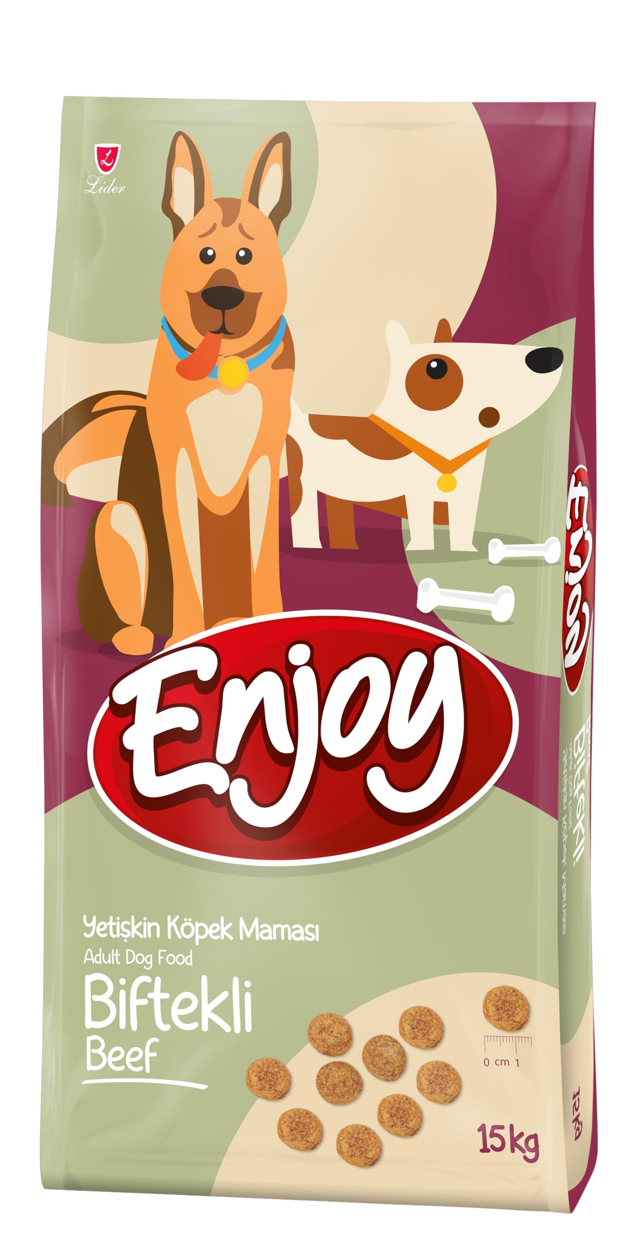 Enjoy Biftekli Yetişkin Köpek Maması 15 Kg