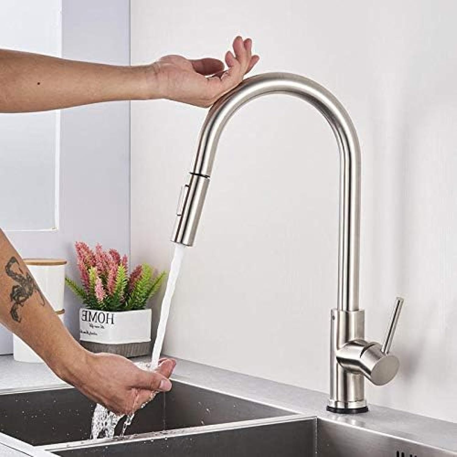 Sensor Kitchen Faucets Touch Inductive Sensitive Faucets Mixer Water