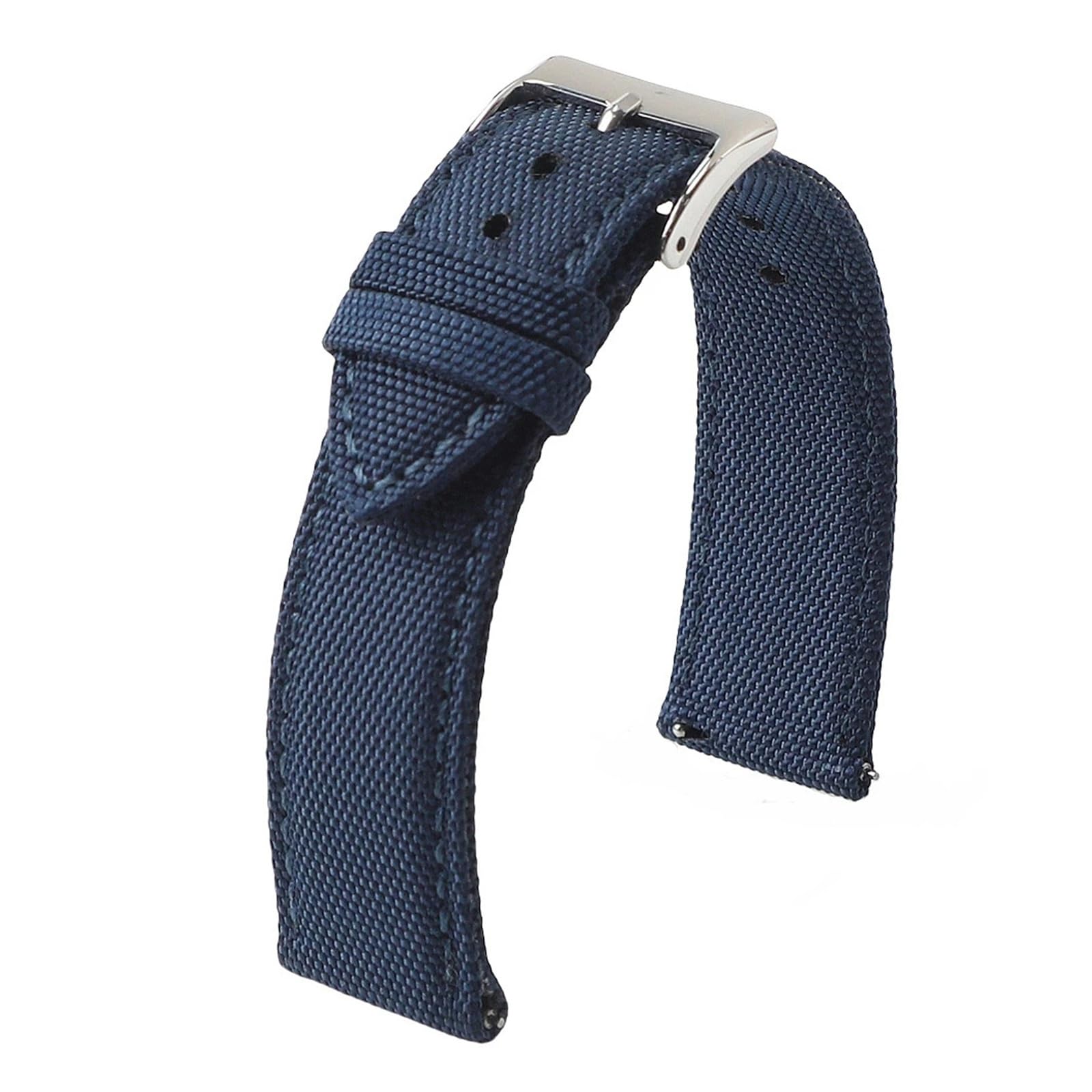 NASUNJIA Hochwertiges Wasserdichtes Uhrenarmband Aus Segeltuch, 18 Mm, 19, 20, 21, 22, 24, Schnellverschlussband, Nylon, Sportarmband For Herren