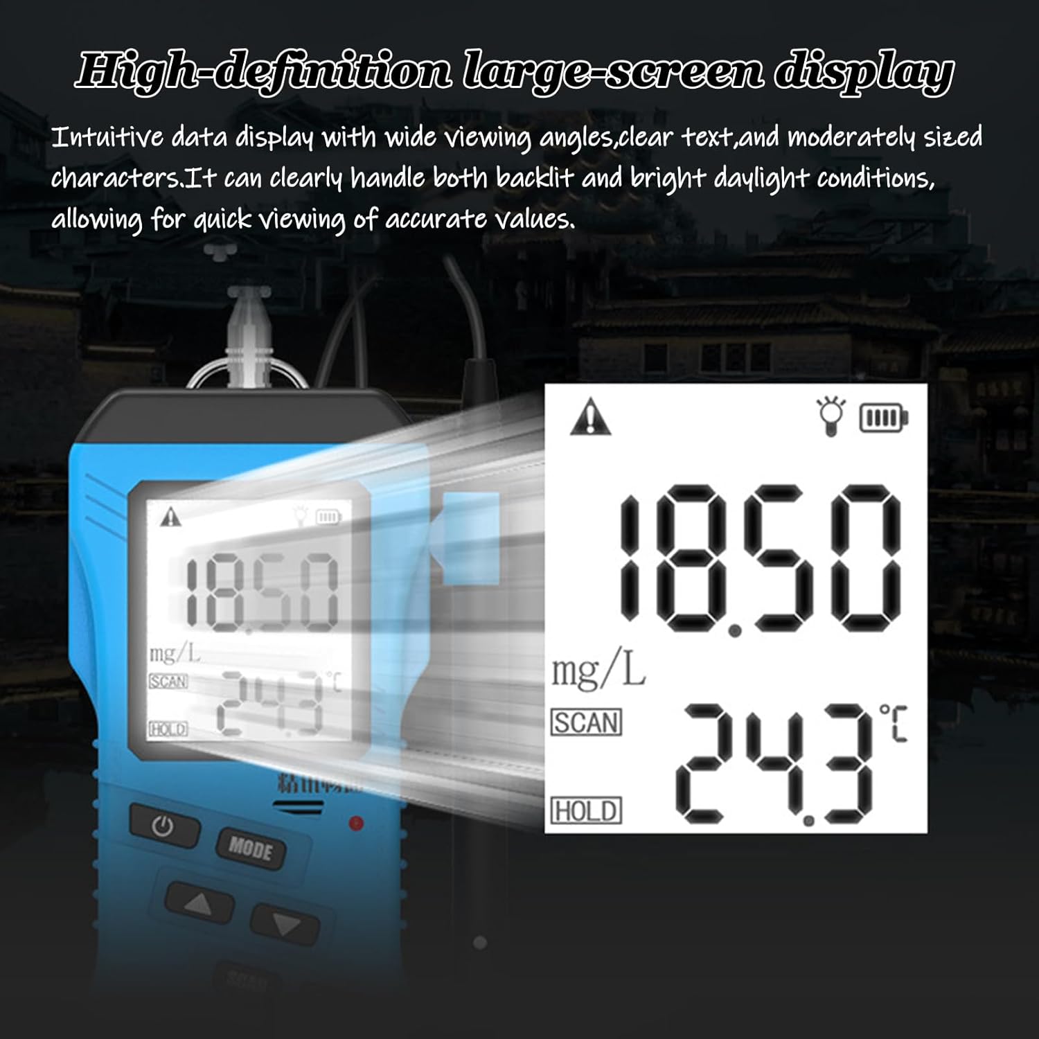 7 in 1 Soil Tester, Nitrogen, Phosphorus, Potassium Npk Tester, Ph, Moisture, Nutrient Conductivity, Ec Meter,High Accuracy Digital Sensitive,Soil Fertility Test