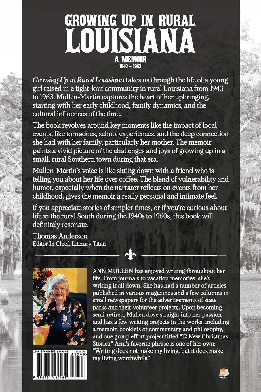 Growing Up in Rural Louisiana: A Memoir      Paperback – September 5, 2000