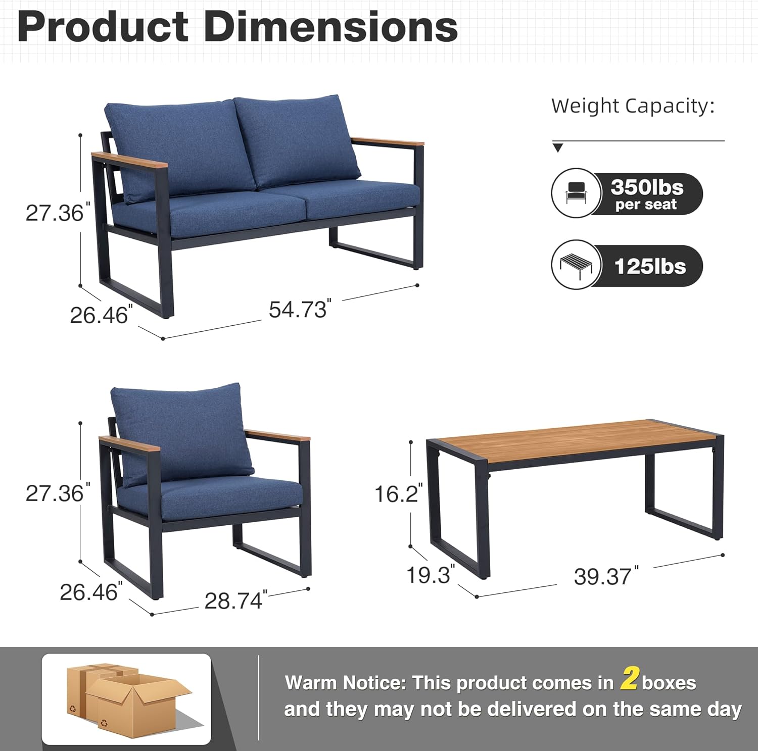 Elevate Your Outdoors: The Ultimate 4-Piece Patio Furniture Set Review