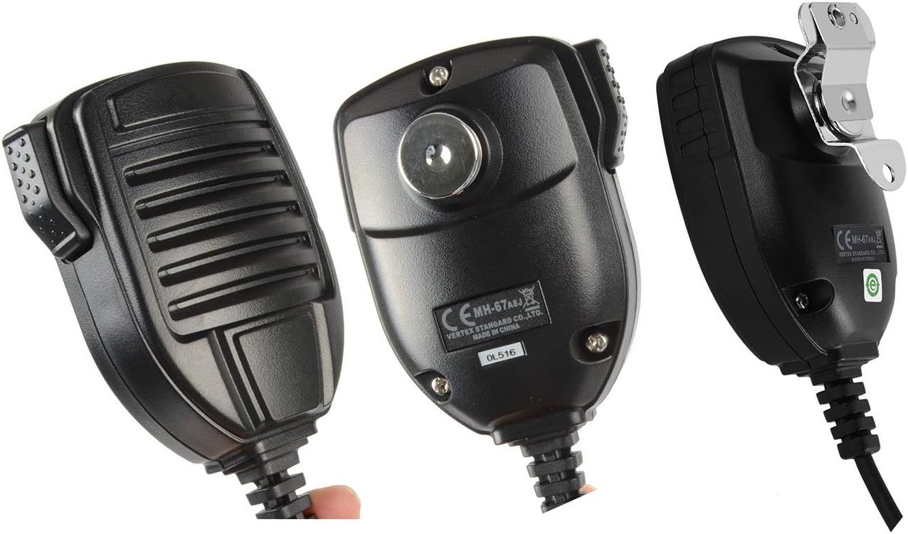 abcGoodefg MH-67A8J Handheld Speaker Microphone Mic for Yaesu/Vertex Radios VX-2100 VX-4500 FT-817 FT-900 RJ45 8 PIN : Electronics