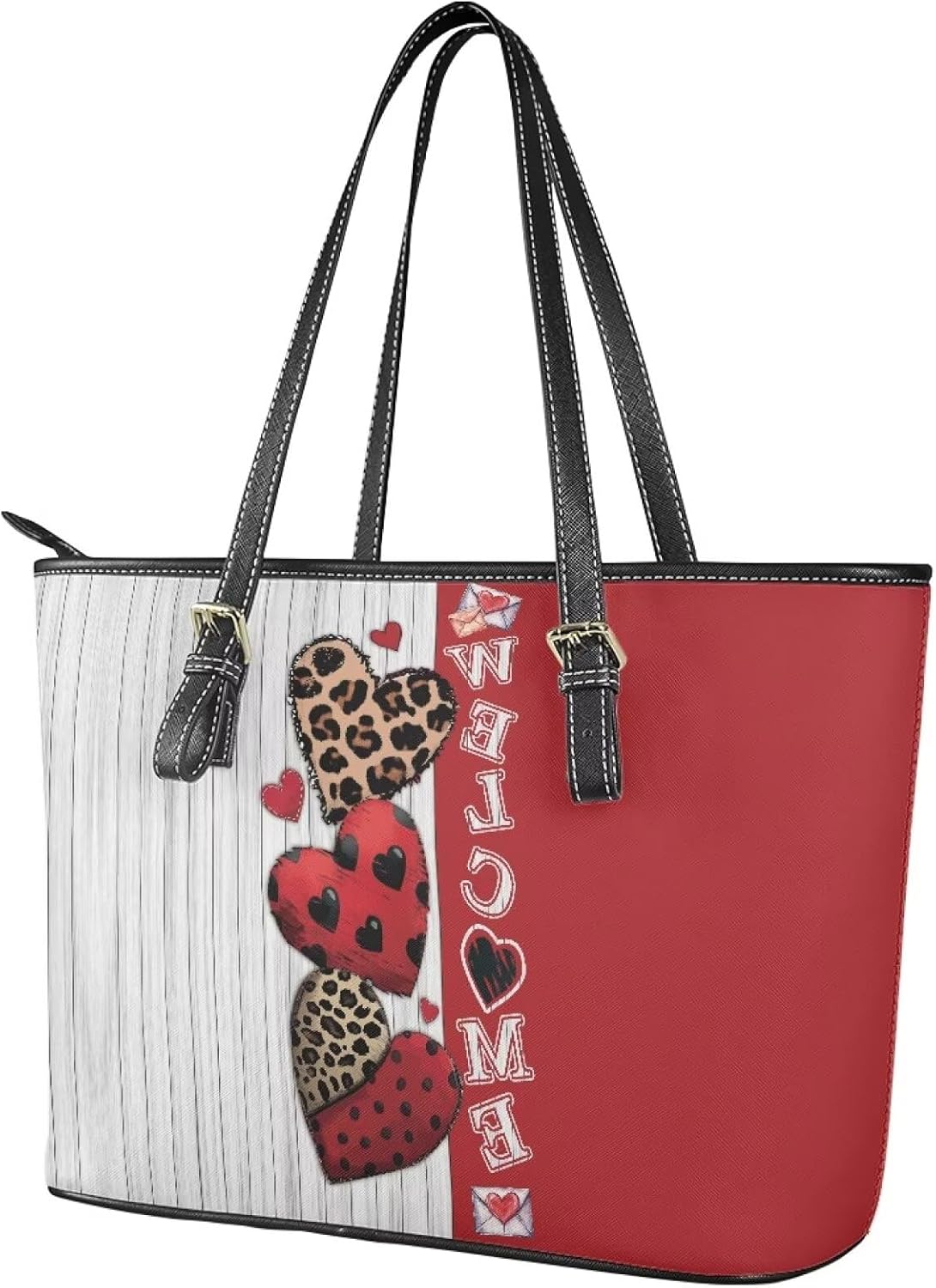 Eritanae Tote Bag for Women Large Capacity Shoulder Handbag Purse Water Resistant Daily Use