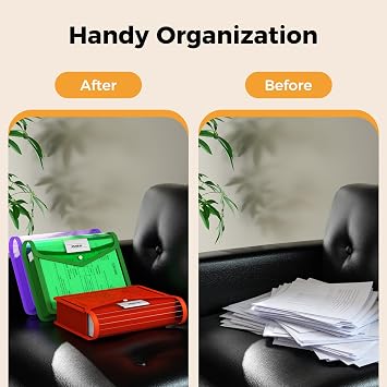 Ansook A4 Plastic File Folder, 10 Pcs Document Folder Wallets with Snap Closure, Multi‑Coloured Plastic Envelope Document Pockets, Large Capacity A4 File Bags for Office, School & Home Paper Storage