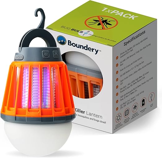 Boundery Bug Zapper Light Bulb Electronic Bug Zapper