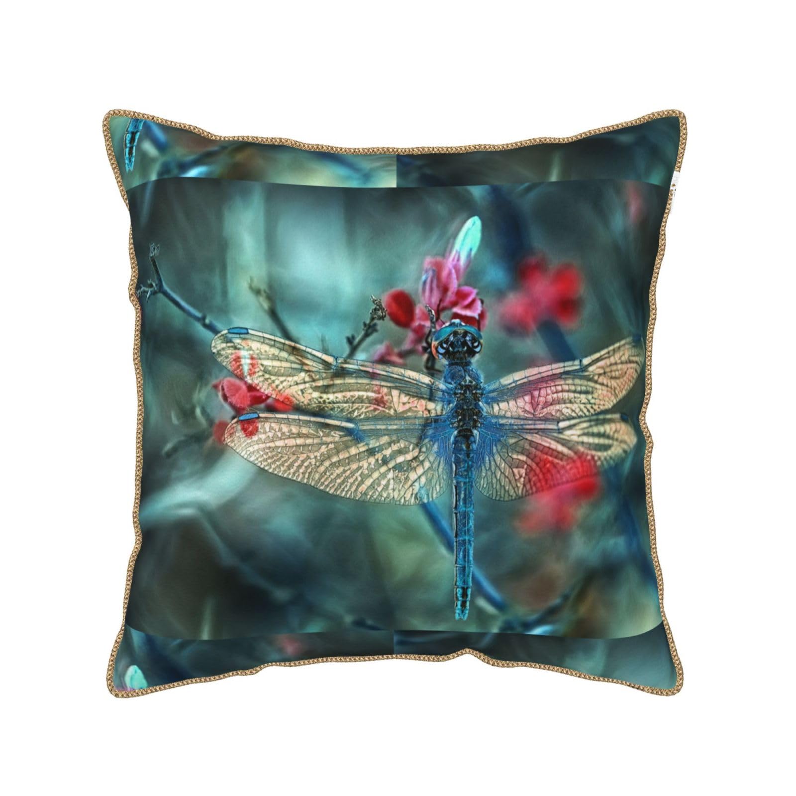 Housse de coussin en velours douce contre la fatigue pour un salon relaxant
