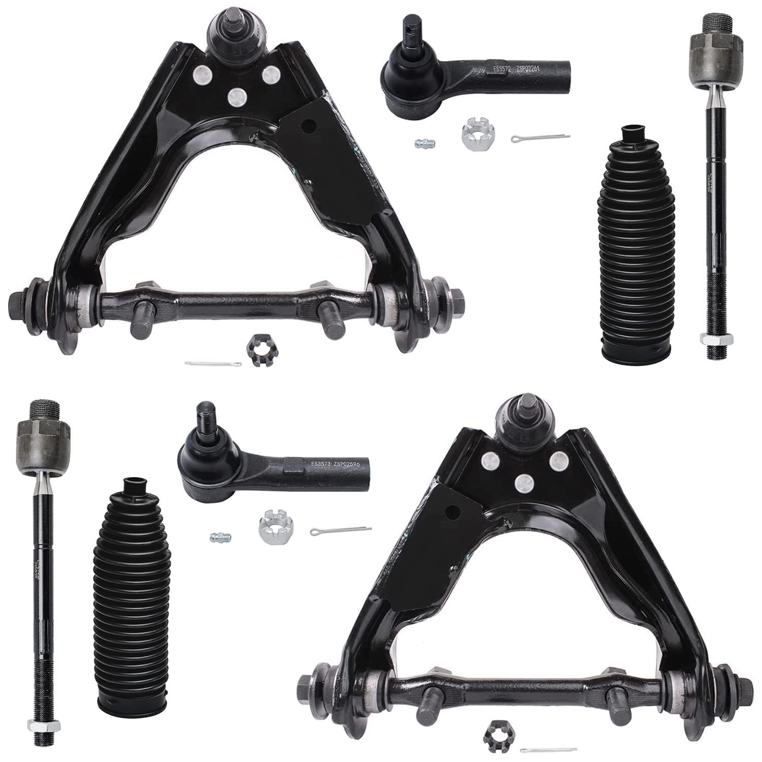 Detroit Axle - 4WD Front End Suspension Kit for 2000-2004 Dodge Dakota