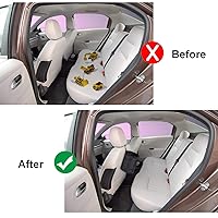 Vista 2 de Boao Bolsa de basura para automóvil, contenedor de basura portátil, plegable, a prueba de agua, cubo de basura para automóviles (1 unidad)