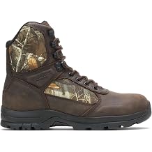 Wolverine Men's Manistee Construction Boot, Brown/CAMO, 12