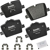 Vista 182 de Bendix Priority1 CFC154 - Juego de pastillas de freno de disco para Avanti II, Century, LeSabre, Regal, Riviera, chasis comercial, DeVille