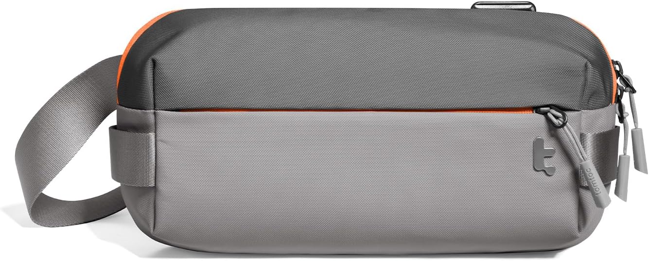 tomtoc Compact EDC Sling Bag 3L-10L, Minimalist Crossbody Bag Chest Shoulder Pack for Men Women, X-pac/Recycled Polyester